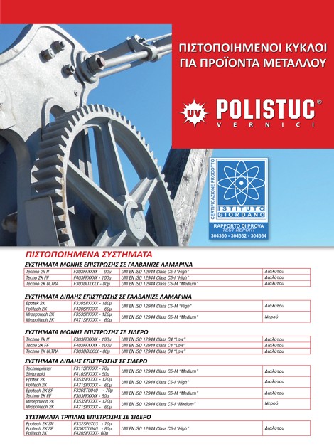 Polistuc Metal Certified Systems
